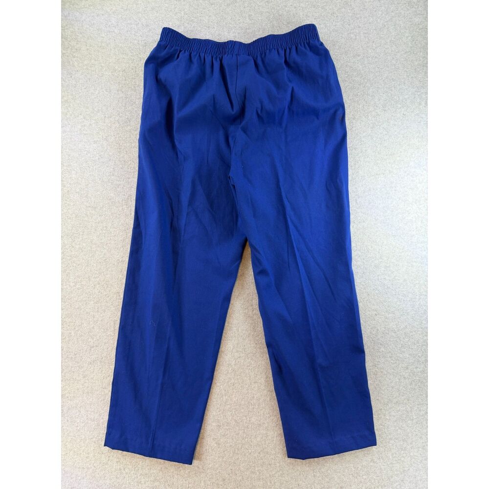 Vintage Appleseed’s Women’s Size 16 Blue Pull On Straight Leg Pants USA 3033
